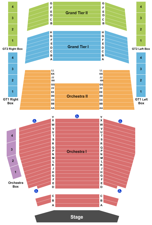 EKU Center For The Arts Jerry Seinfeld Seating Chart